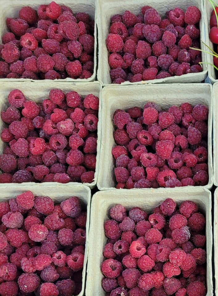 the heat brought huge berry harvest